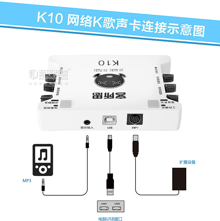 我想问问大家声卡怎样连接电脑