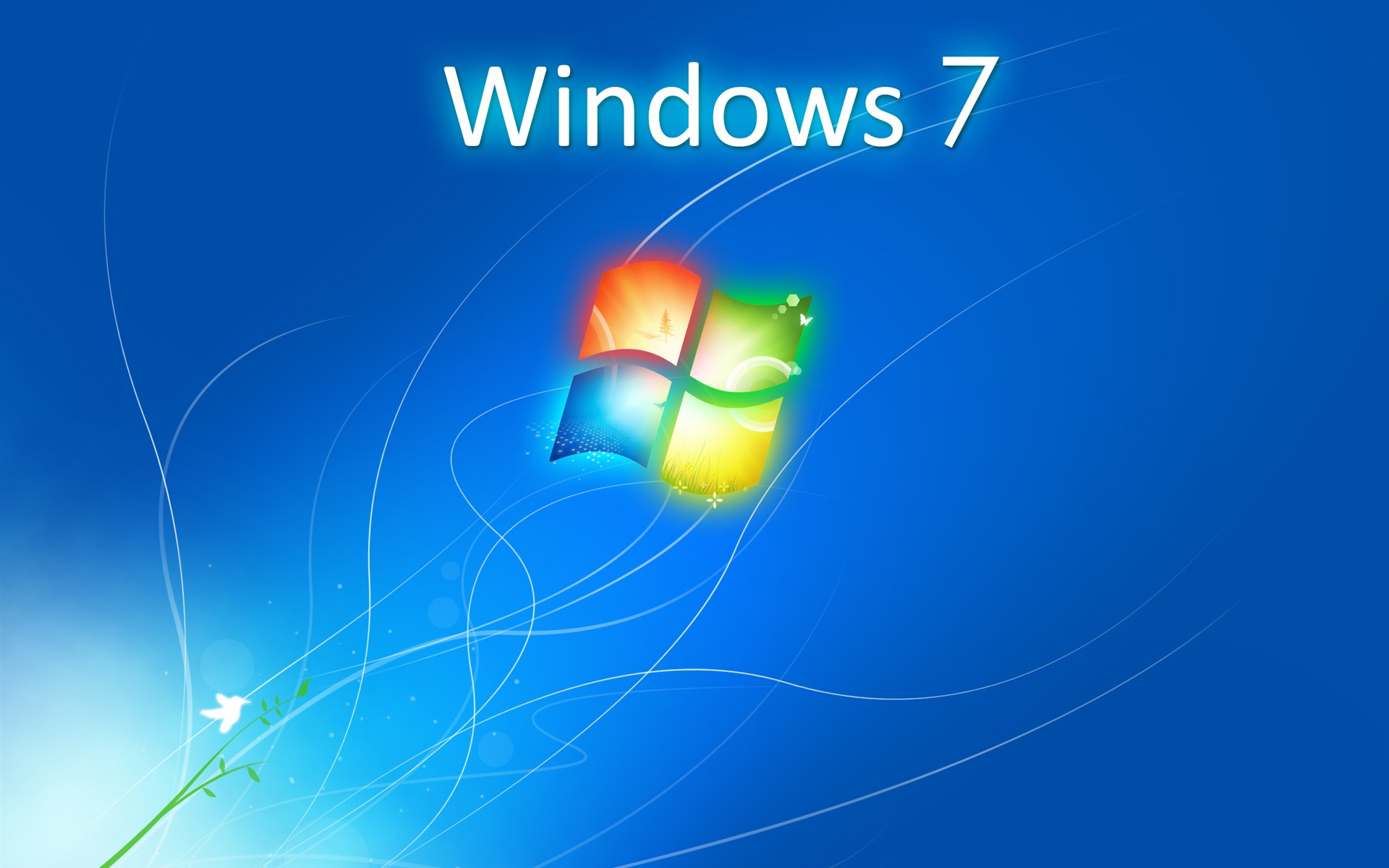 windows7默认桌面图片