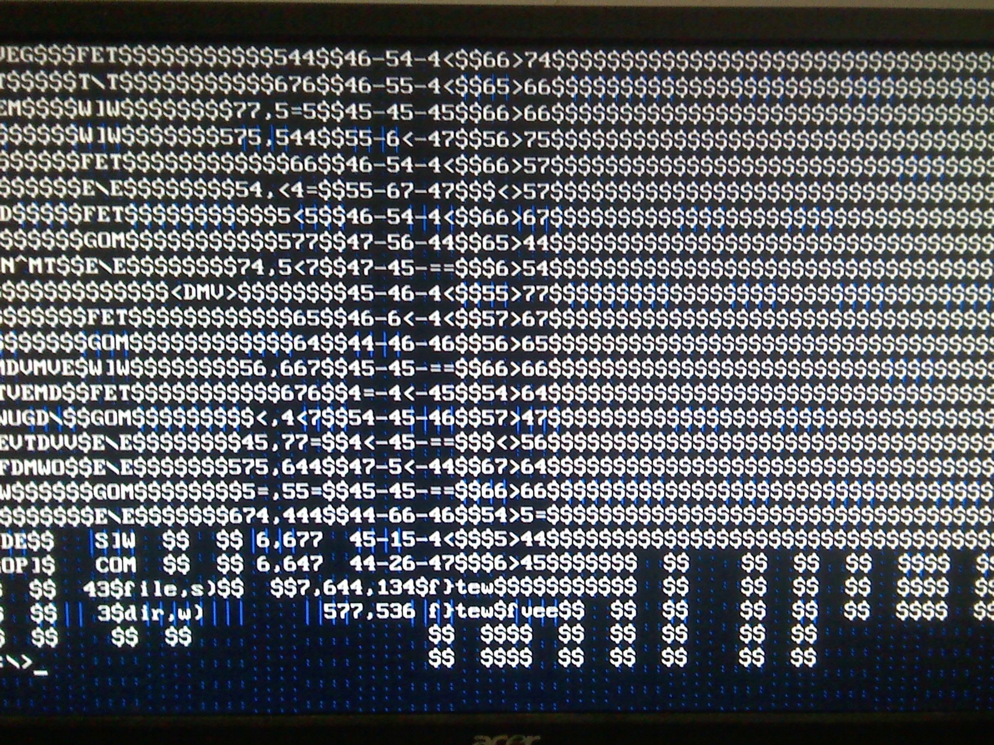 我想知道为什么我的电脑有乱码