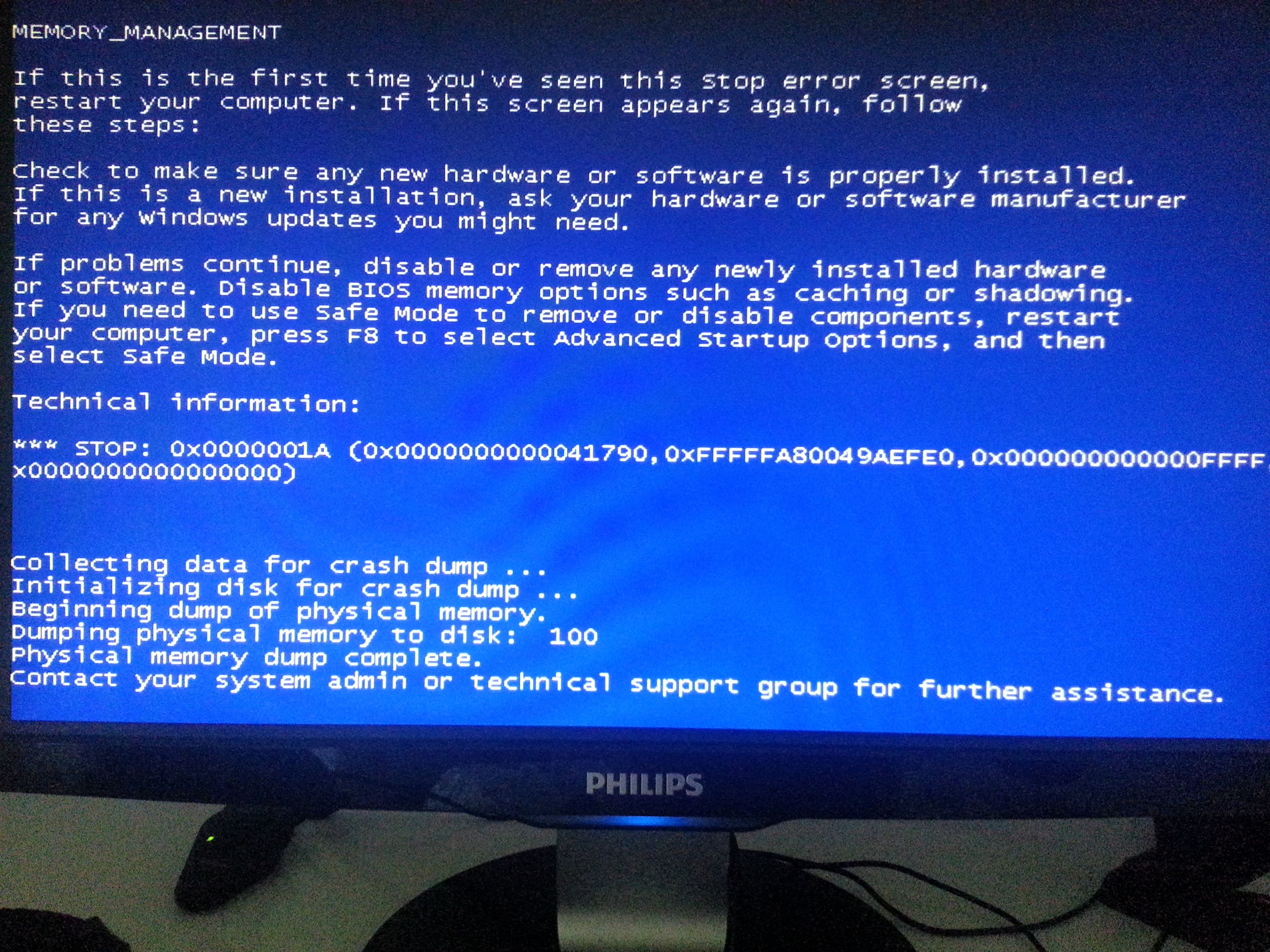 為什麼我的電腦玩魔獸世界會很頻繁的藍屏