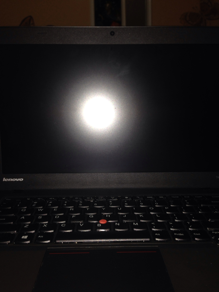 thinkpad笔记本电脑突然黑屏了，怎么办