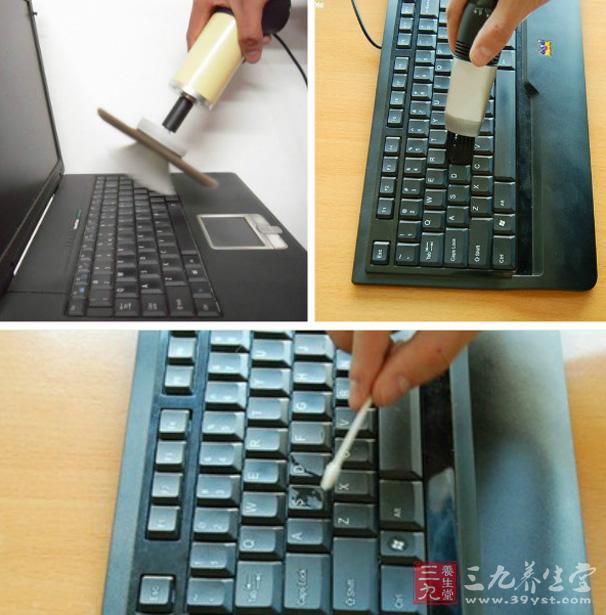 键盘上的灰尘如何清洗啊？