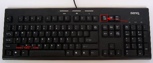 電腦鍵盤上截圖鍵要怎麼用？