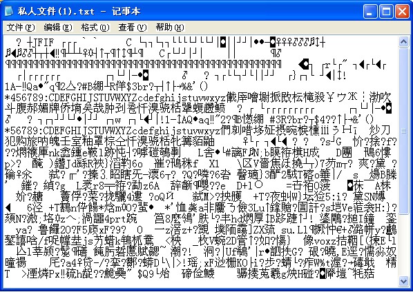 我家电脑的所有文件，全都变成以记事本格式打开的文件。