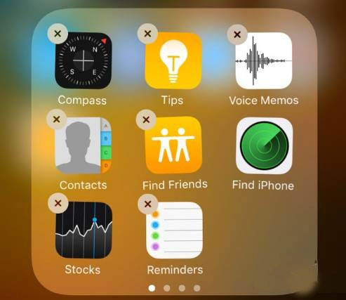 iOS 10哪些原生应用可以卸载？
