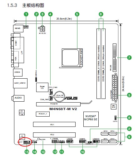 華碩 k30ad_m31ad_m51ad音頻排線跟耳機怎麼連接