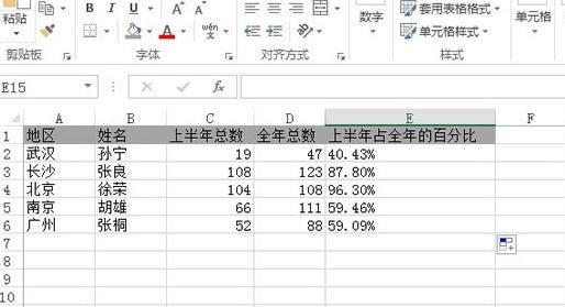 Excel 中怎麼把幾張表格的數據進行彙總合計