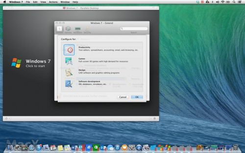 可以在Parallels Desktop裏安裝OS X嗎