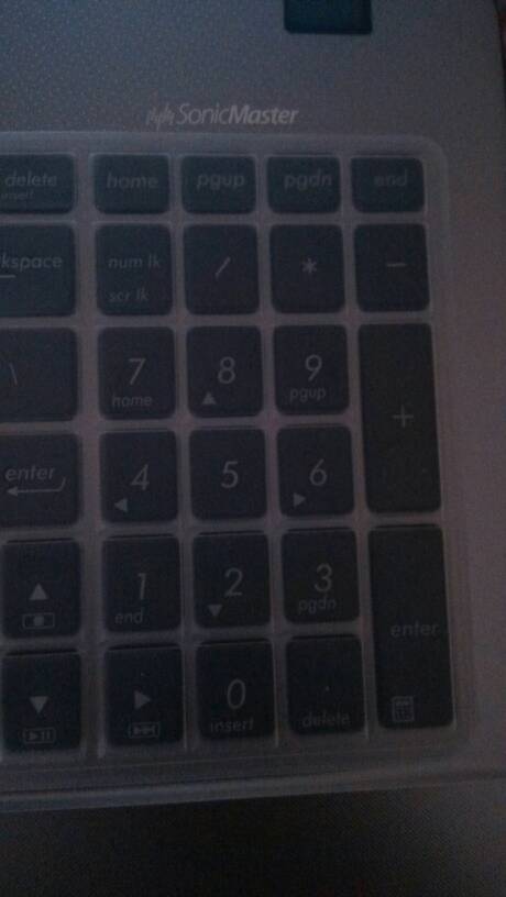请问华硕手提电脑键盘个别键锁住了怎么解锁