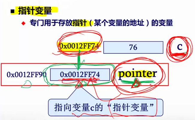 指针跟变量有什么区别？