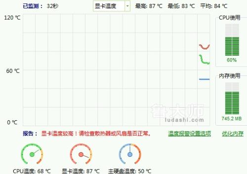 笔记本温度出现问题，新手求助