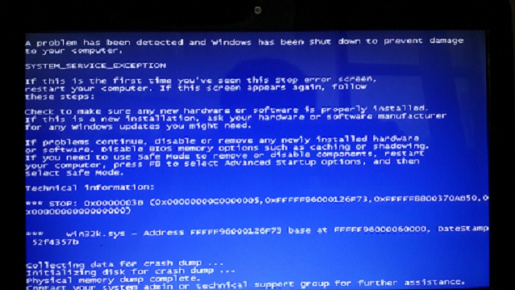 为什么我家的电脑修复漏洞就蓝屏