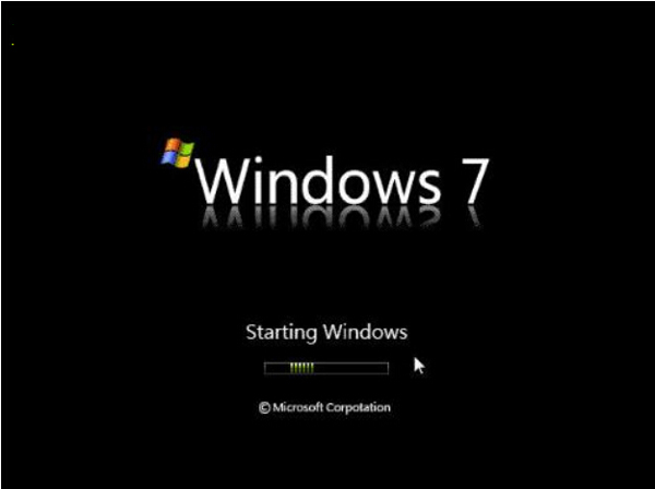 Win7系统重装后卡在正在启动Windows开机界面怎么解决
