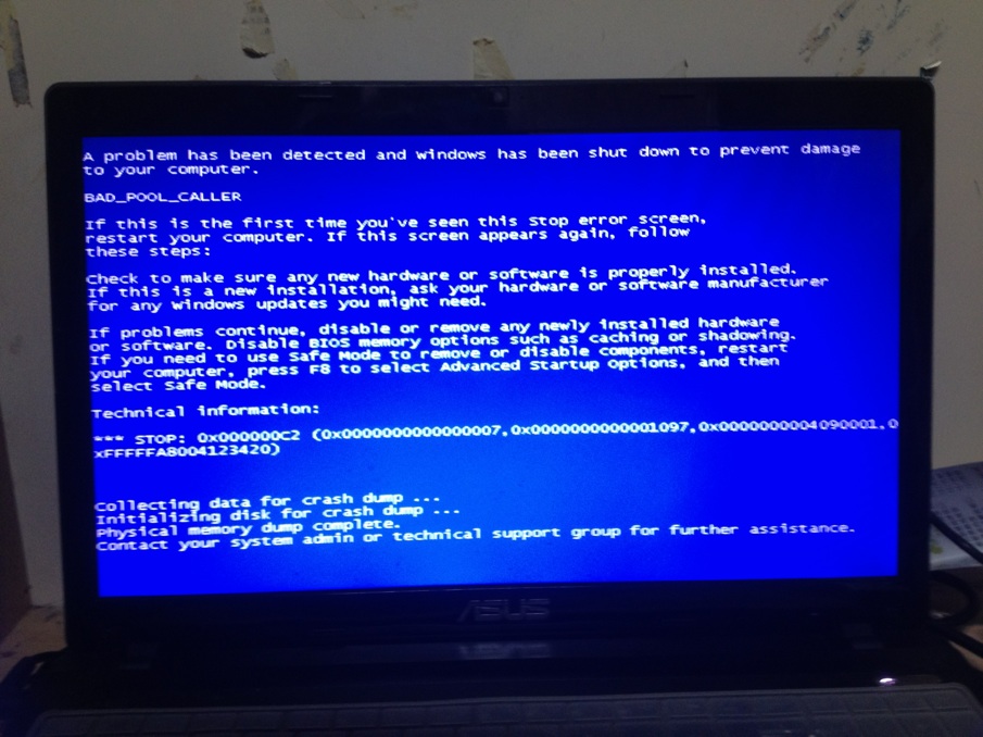 电脑已清除，无法恢复，装w7蓝屏，华硕TP200S