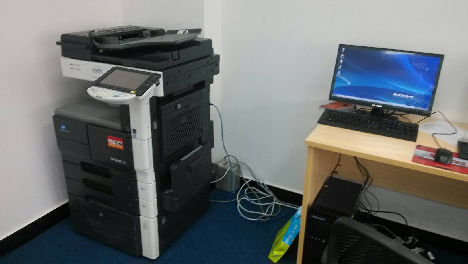 电脑连接打印机