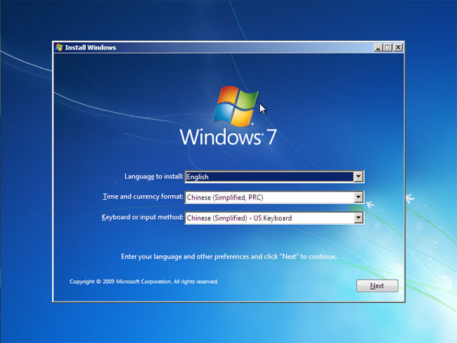 如何安装windows7系统