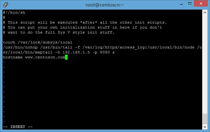 如何在CentOS 7上修改主机名hostname