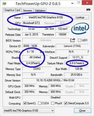 Intel HD Graphics英特尔核芯显卡    这个显卡行吗。