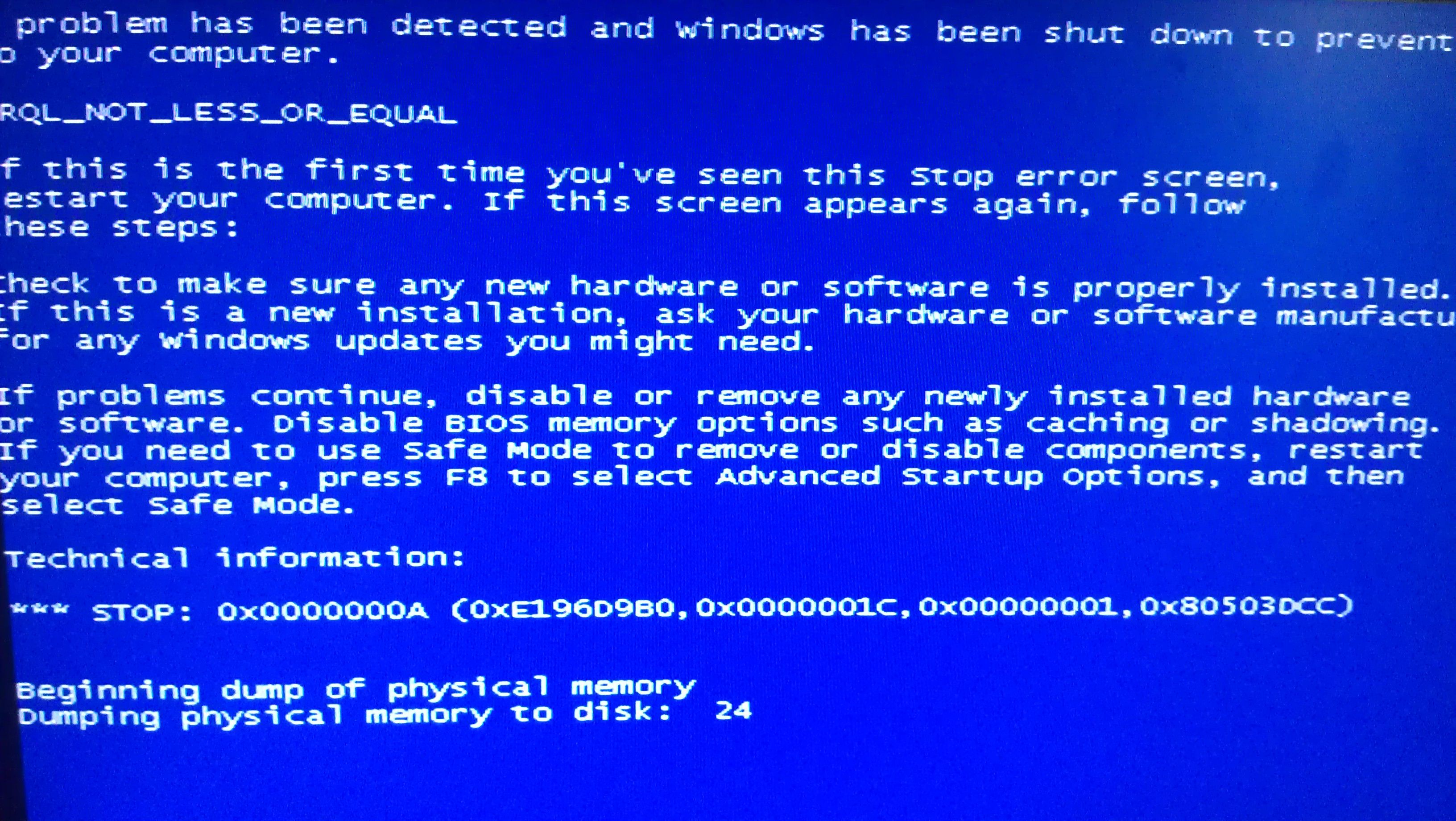 电脑蓝屏，怎么整，也不好使 有大神会 加我qq3234229676，谢谢