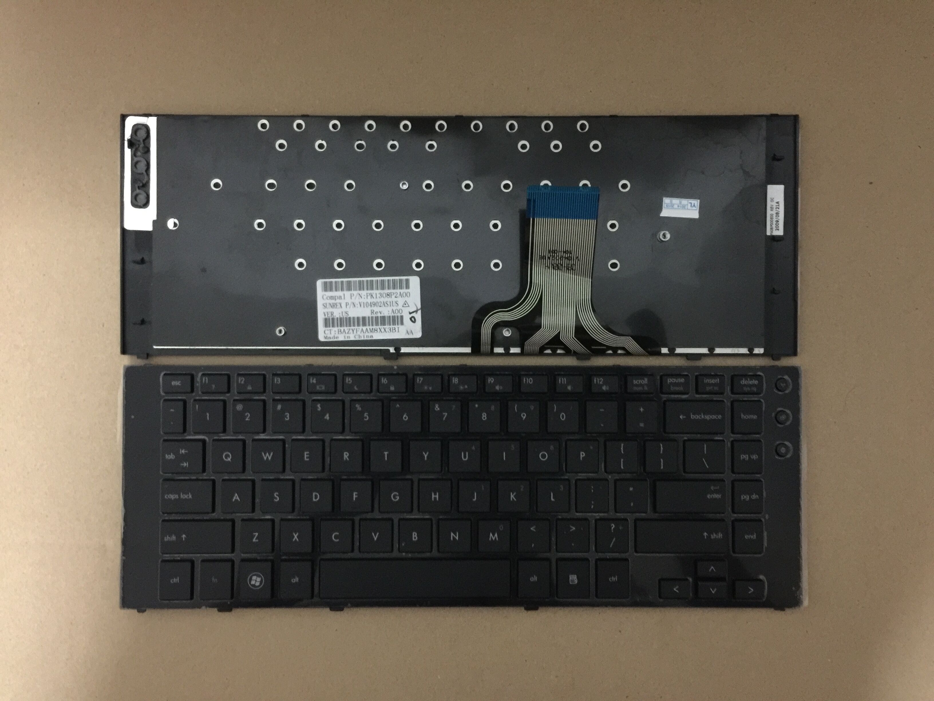 惠普156英寸筆記本電腦鍵盤都是一樣的嗎？
