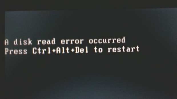 电脑出现A disk error occurredpress 怎么办重启也没办法