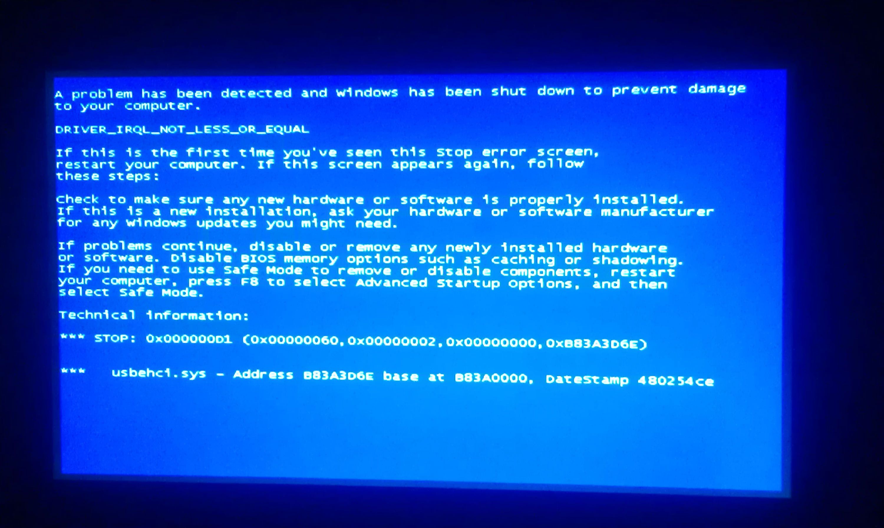 笔记本电脑总是蓝屏  重装系统也没用  怎么解决