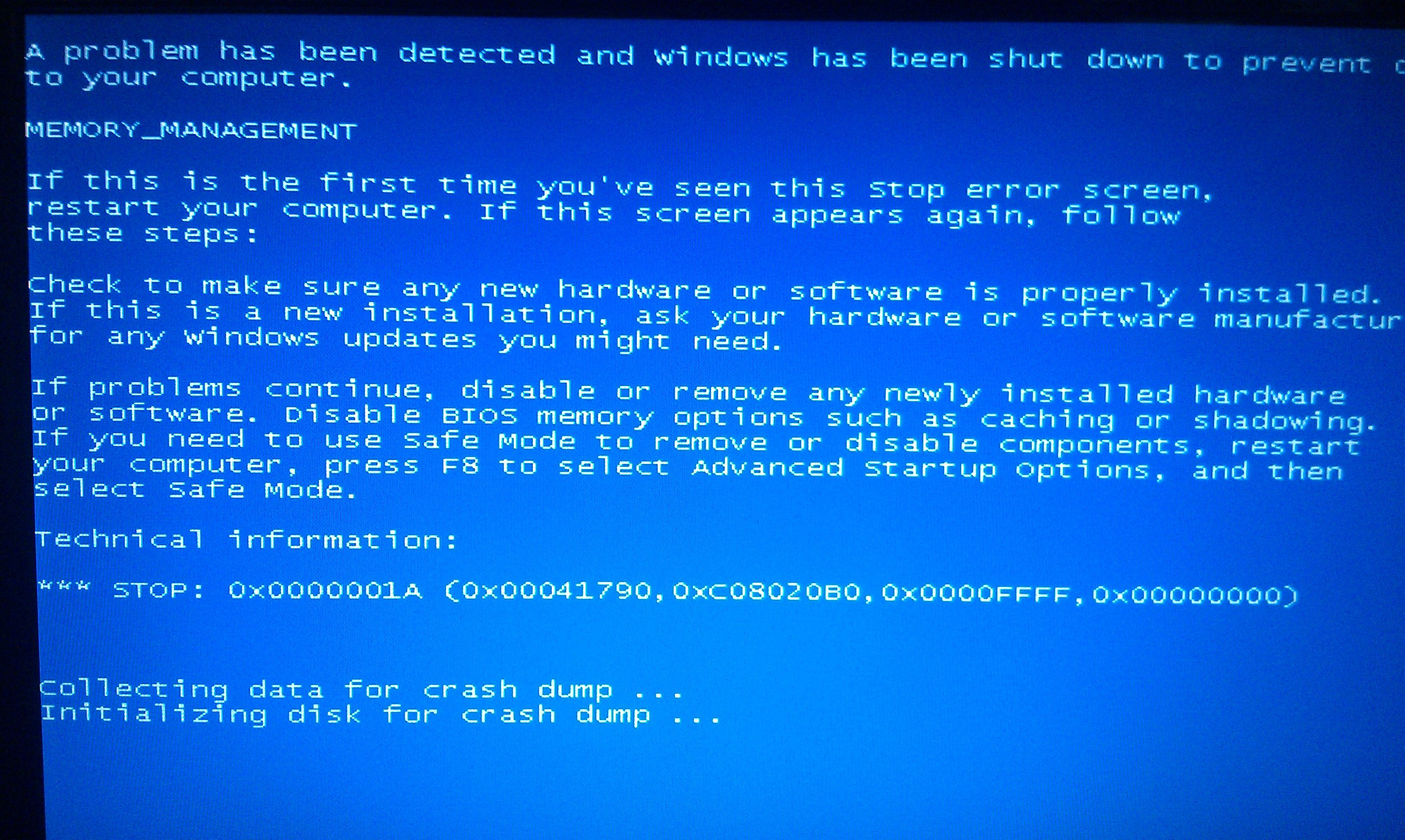 我的电脑总是莫名其妙的蓝屏，有时候就启动不了。