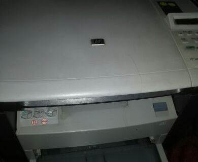 惠普1005打印机文件出现黑条怎么回事