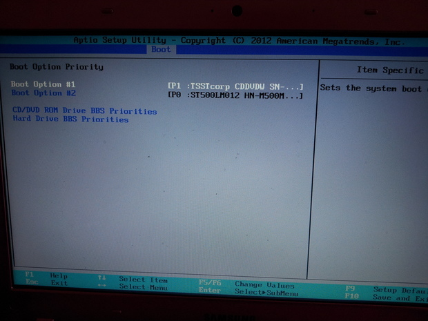 osdevice boot 有效,但不適用於此計算機