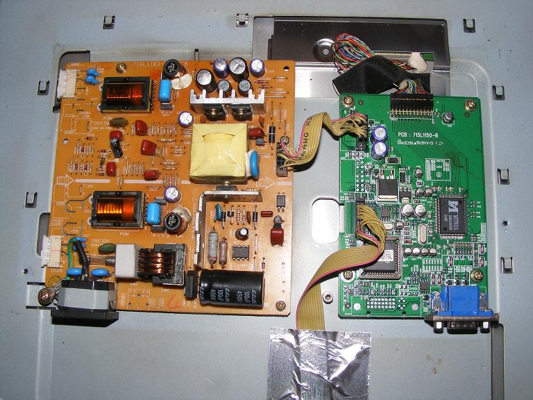电脑液晶显示器驱动板的维修代换方法有谁懂？