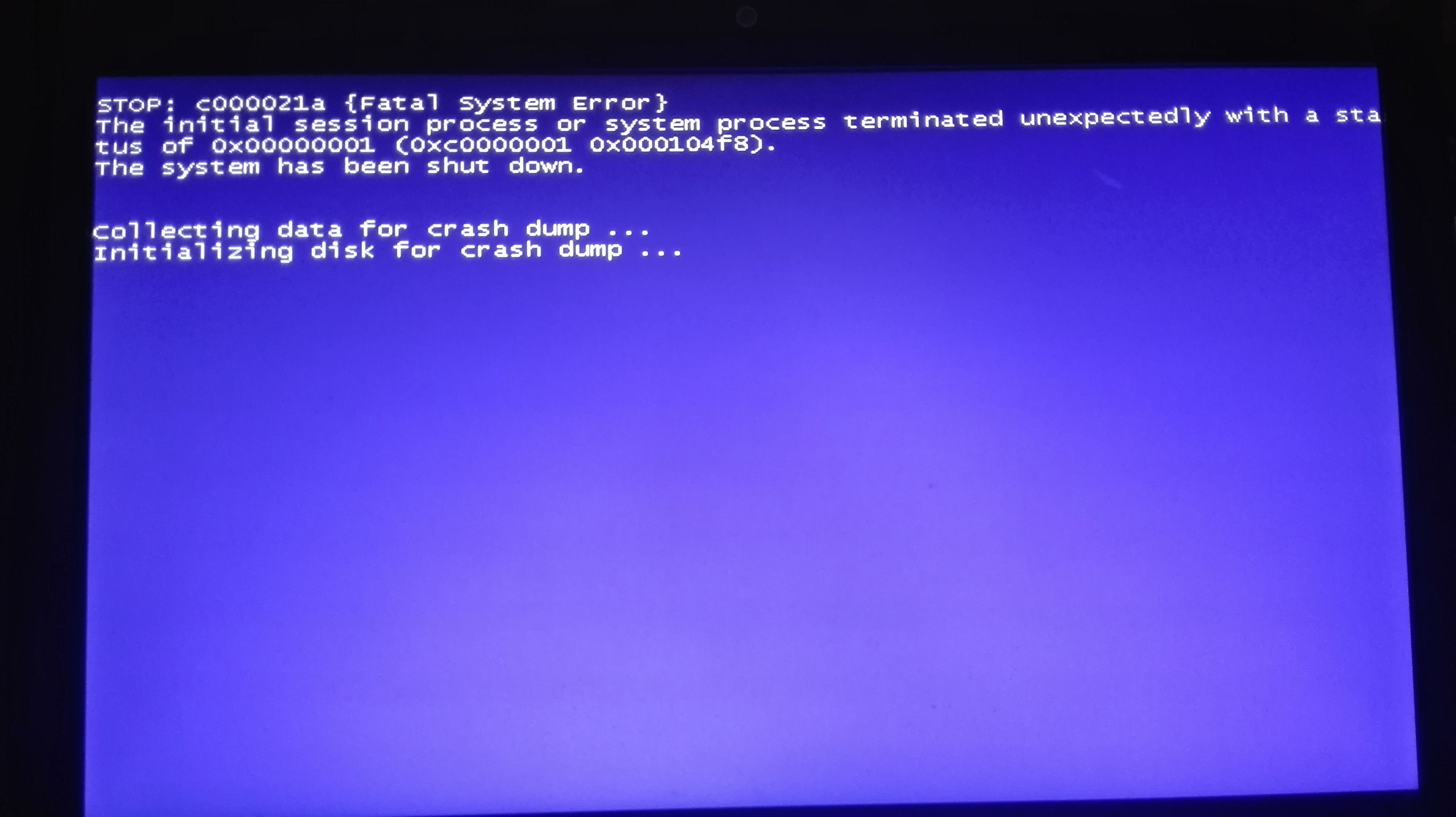 电脑启动蓝屏