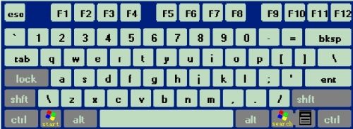 电脑键盘左边英文键点击不显示。按回车之前点的英文又都显示在电脑上了。删除键也可以用