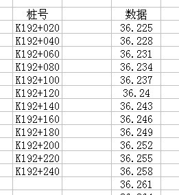 excel如何将里程桩号变为数值桩号