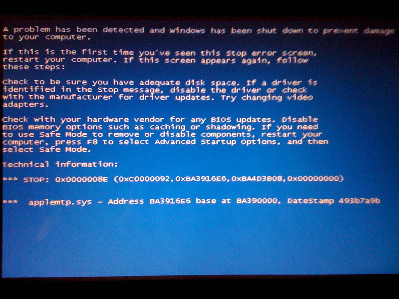 電腦被我弄的藍屏了怎麼辦