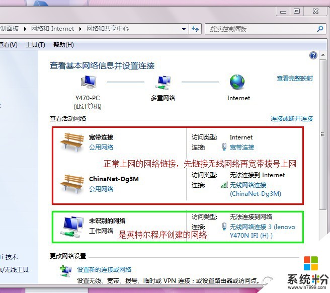 【已解决】使用英特尔My WiFi程序的时候 共享我的互联网出现问题。贝尔I-240W-Q(图1)