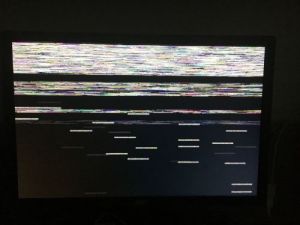 电脑屏幕上突然这样是哪里坏了吗？(图1)