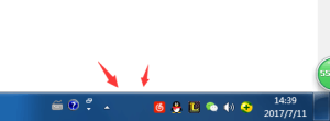 Window7 右下角任务栏的图标不见了(图1)