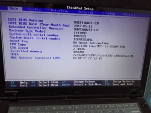 怎么取消ThinkPad E420s开机自动进入BIOS？(图1)