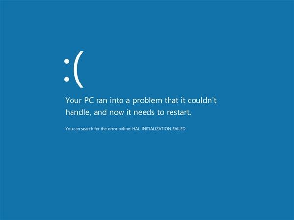 为什么windows中文版系统，电脑蓝屏界面显示的不是中文呢？(4)