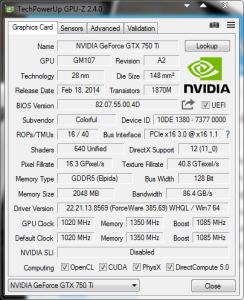 GTX750TI帮我看下是不是真的，什么版本(图1)