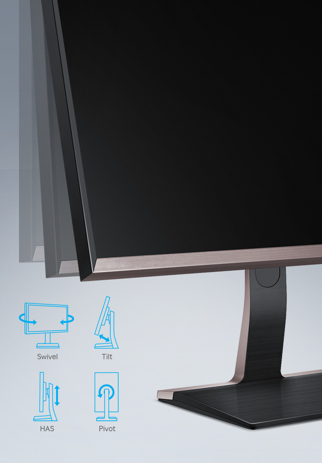 三星 sam08e9 s24b240显示器能安壁挂支架吗,看到背面只有两个小孔