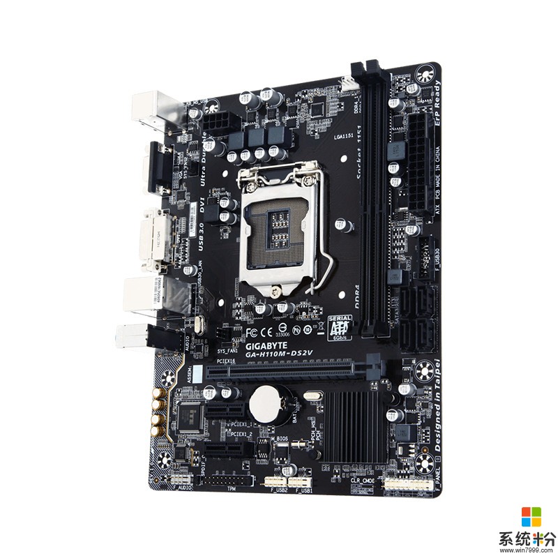 技嘉h110ms2cf可以插华硕hd7850战骑士2g吗