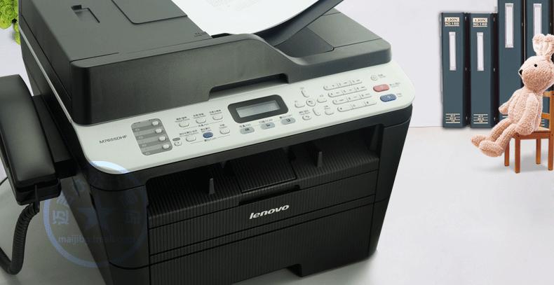联想M7218打印机复印怎么调颜色深浅(图1)