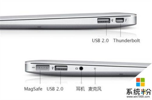 苹果MacBook Air的thunderbolt接口问题