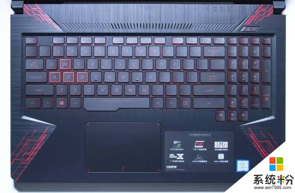 华硕FX80键盘背光怎么关？(图1)