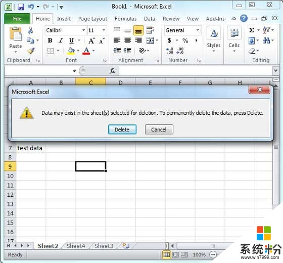 Excel工作簿中，可以当用户删除最后一张工作表时，工作簿将自动删除，对吗？(图1)