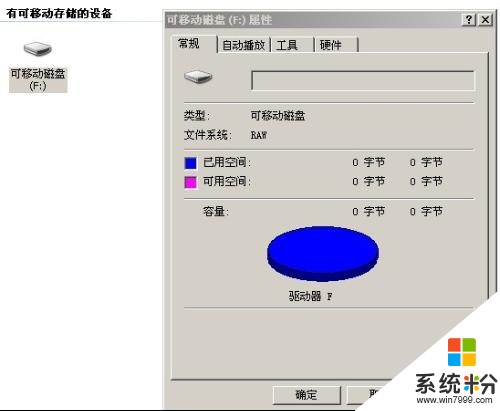 打开电脑硬盘总是出现“驱动器F中的磁盘未被格式化。想现在格式化吗？”怎么回复？(图1)