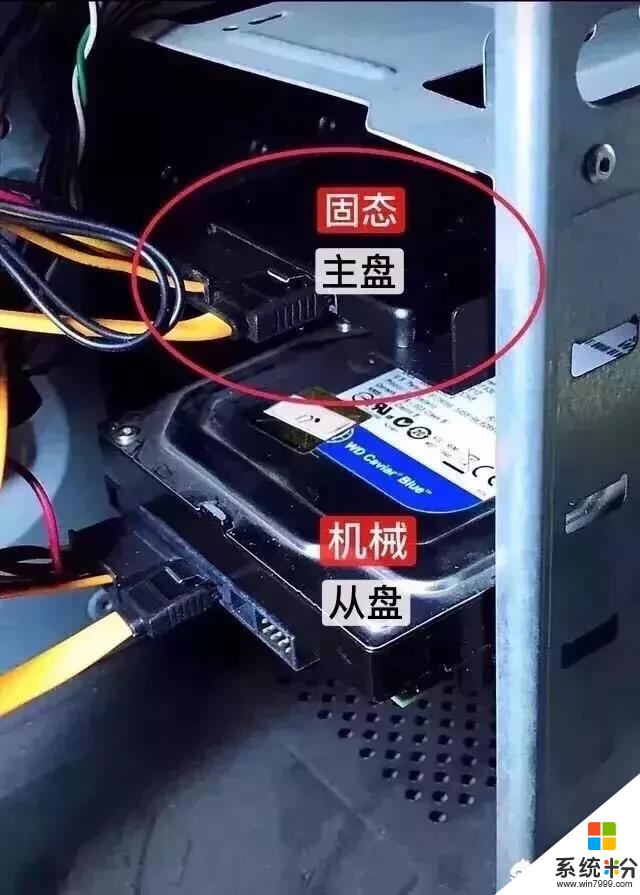 电脑中有固态硬盘和机械硬盘，各有一套win10系统，如何去掉机械硬盘中的那套系统？(12)