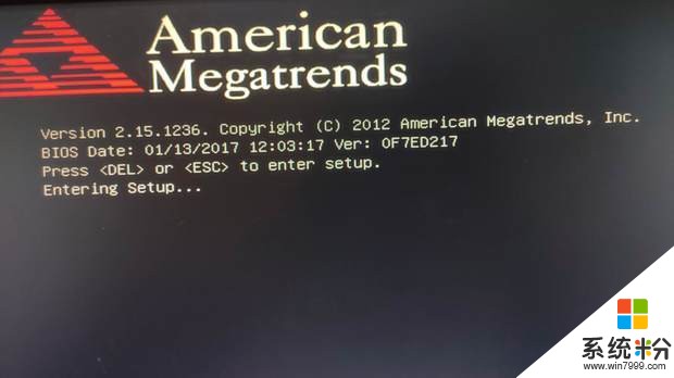 电脑开机显示Americanmegatrends(图1)