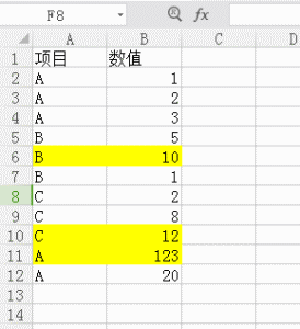 WPS 表格 篩選出A列重複 且在B列的最大值設置高亮(圖1)